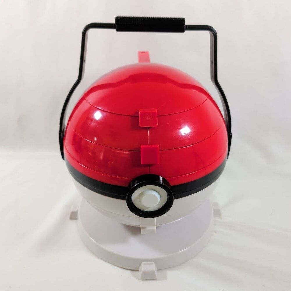 Vintage 2000 Toy Biz Pokemon Poke Ball Marble Carry Case 178 Storage Empty